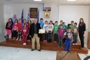 Οι μαθητές της Γ΄Τάξης του 1ου Δημοτικού Σχολείου συναντήθηκαν με τον Δήμαρχο Καρπάθου